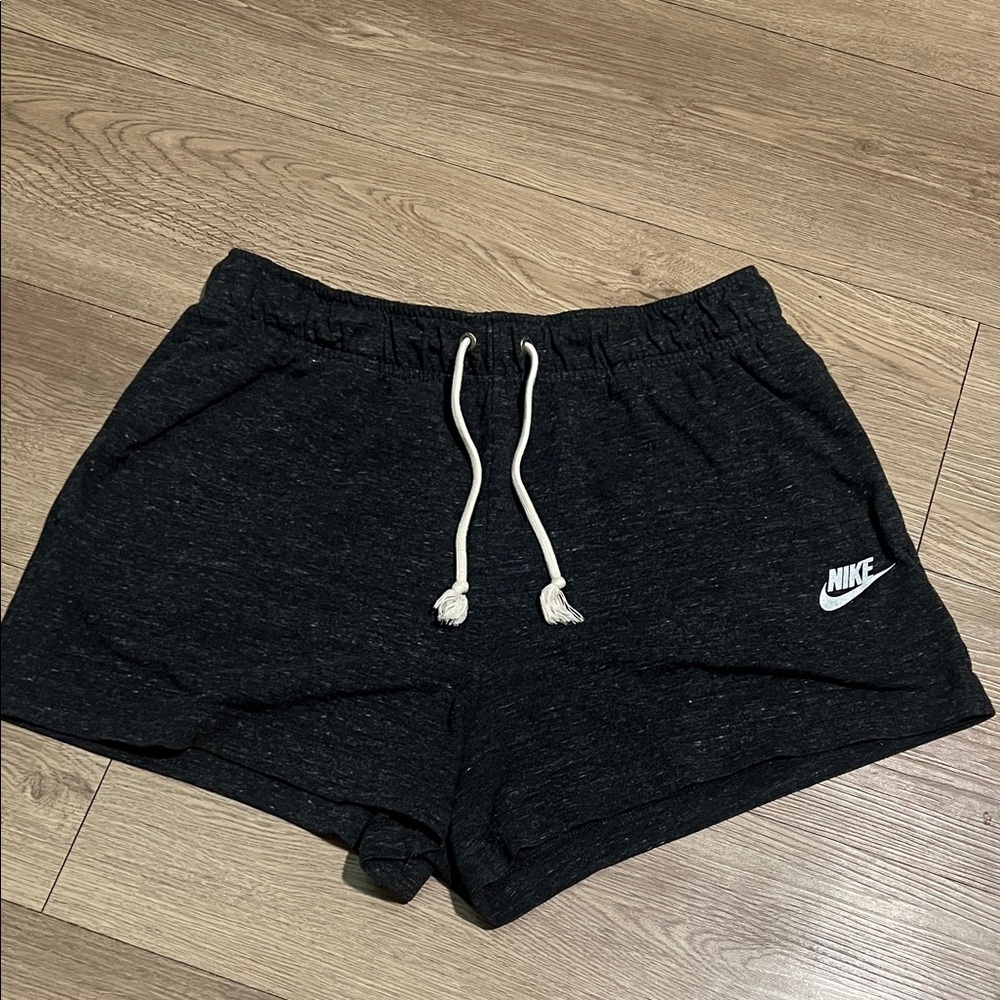 Nike Women's Charcoal Athletic Shorts
